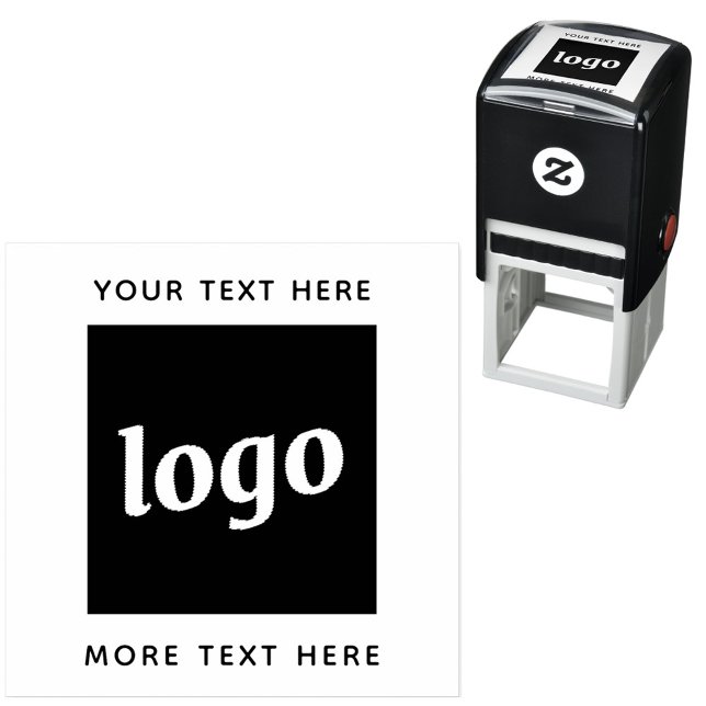 Einfache Logos für Textverarbeitung Permastempel (Logo and custom text self inking stamp)