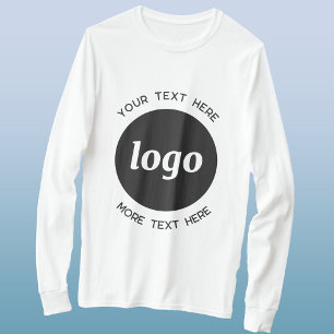 Einfache Logos mit T - Shirt für Textverarbeitung