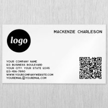 Einfache Logos und QR-Codes