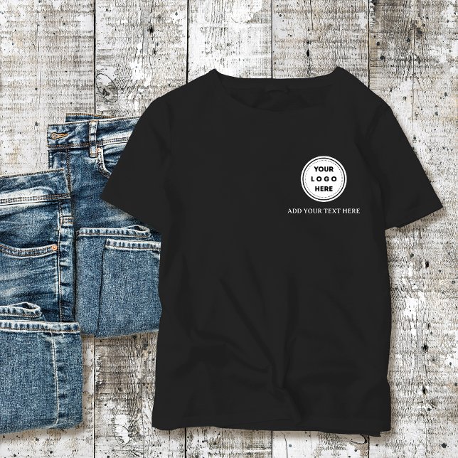 Einfache Logos und Textdateien T-Shirt (Von Creator hochgeladen)