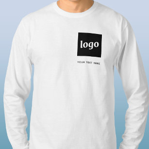 Einfache Logos und Texte T-Shirt