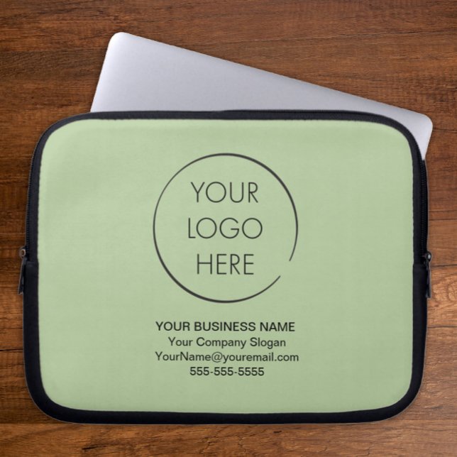 Einfache Logowerbe-Tasche, Geschäft oder Shop, Laptopschutzhülle (Von Creator hochgeladen)