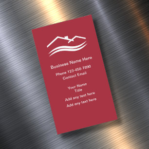 Einfache lokale Zuhause-Services, magnetische Visi Magnetische Visitenkarte
