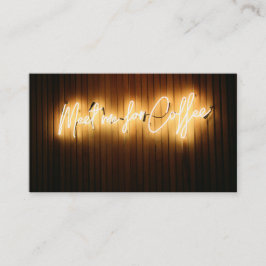 Einfache Loyalität trifft mich für Kaffeepausenkar Treuekarte