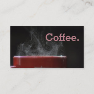 Einfache Loyalitätswanne mit Kaffeekarte Treuekarte