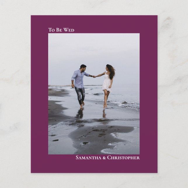 Einfache Magenta-HAUSHALTSMITTEL Einladung zum Hoc (Vorderseite)