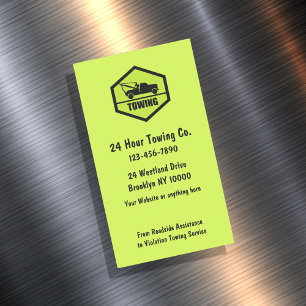 Einfache Magnetkarten für das Schleppen von Kraftf Magnetische Visitenkarte