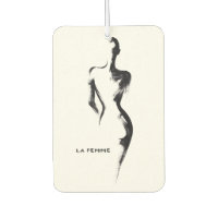 Einfache Malerei Gouache La Femme 01 Poster