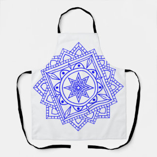Einfache Mandala 2 Schürze
