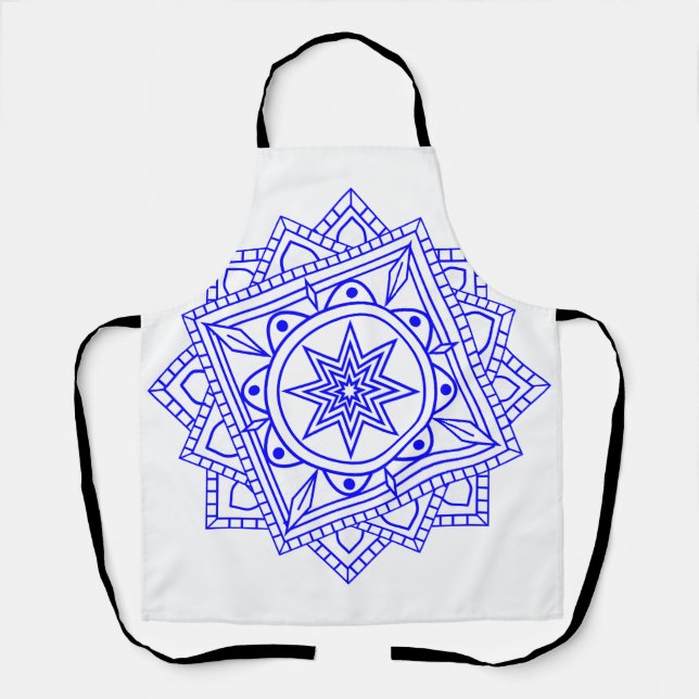 Einfache Mandala 2 Schürze (Vorderseite)