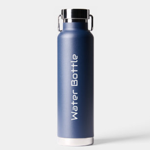 Einfache Markenförderung 22oz Navy Trinkflasche