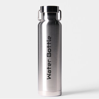 Einfache Markenförderung 22oz Silber Trinkflasche