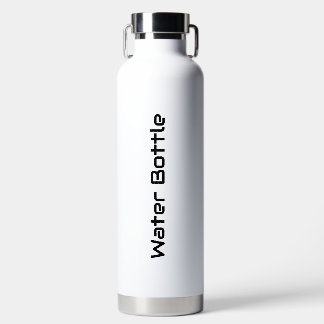 Einfache Markenförderung 32oz Weiß Trinkflasche