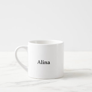 Einfache Markenförderung Espressotasse