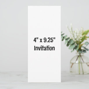 Einfache Markenförderung im Quadrat 10,2 cm x 23,5 Einladung