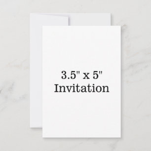 Einfache Markenförderung im Quadrat 3,5" x 5" Einladung