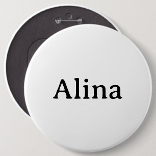 Einfache Markenförderung Riesig 6" Rund Button