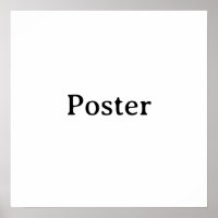 Einfache Markenförderung Standard-Halbglanz 16"x16
