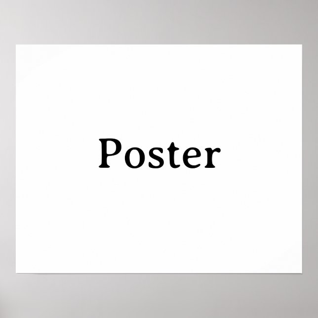 Einfache Markenförderung Standard-Halbglanz 20"x16 Poster (Vorne)