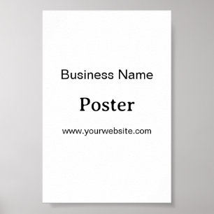 Einfache Markenförderung Standard-Halbglanz 4" x 6 Poster