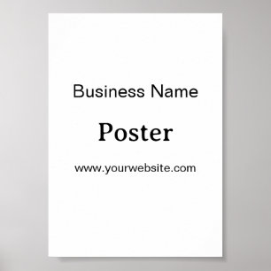 Einfache Markenförderung Standard-Halbglanz 5" x 7 Poster