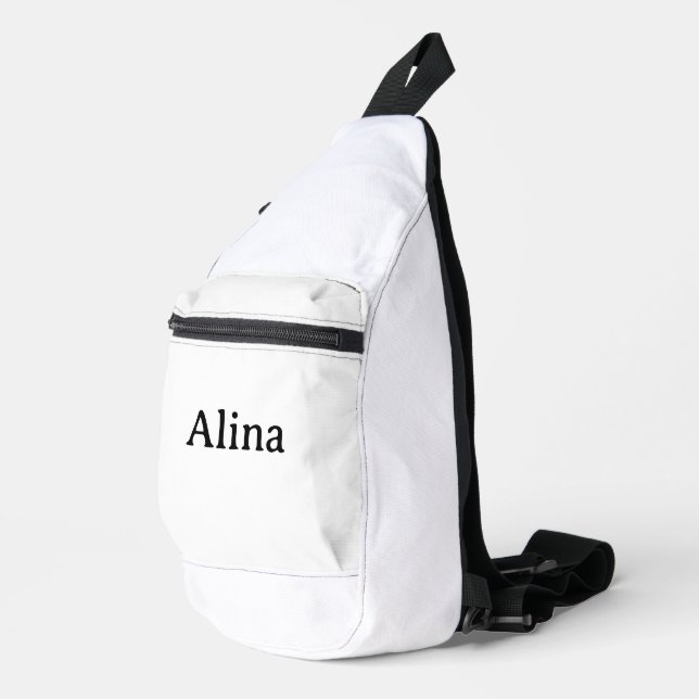 Einfache Markenwerbung 13,5" x 9" Crossbody Bag (Rechte Ecke)