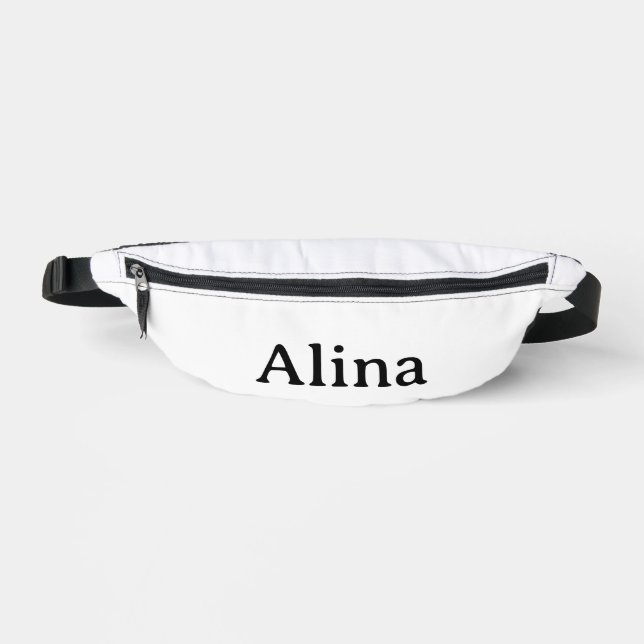Einfache Markenwerbung 14,5" x 6" Bauchtasche (Vorderseite)