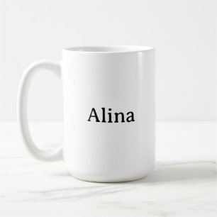 Einfache Markenwerbung 15 oz Klassisch Kaffeetasse