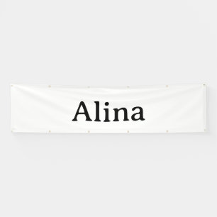 Einfache Markenwerbung 2,5' x 10' Outdoor Banner