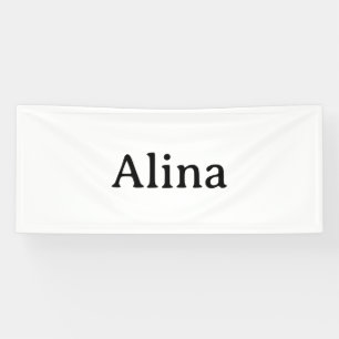 Einfache Markenwerbung 2,5' x 6' Indoor Banner