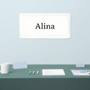 Einfache Markenwerbung 2' x 1' Innen Banner