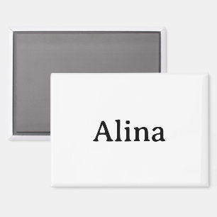 Einfache Markenwerbung 3,5" x 2,5" Rechteck Magnet