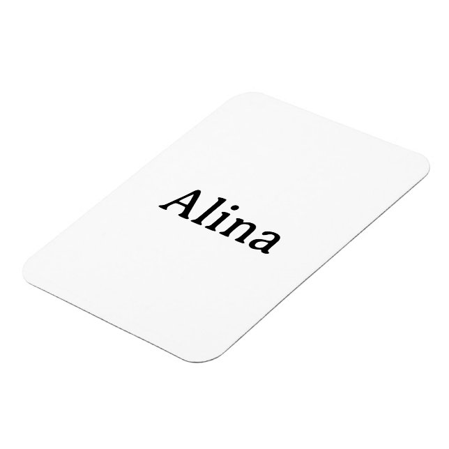 Einfache Markenwerbung 3" x 4" Flexibles Foto Magnet (Linke Seite)