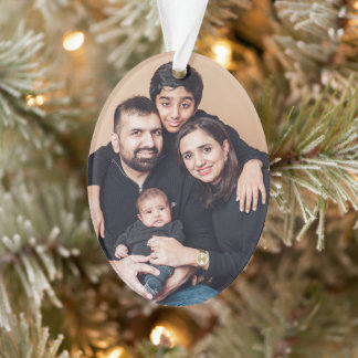 Einfache Markenwerbung Acryl-Oval Ornament