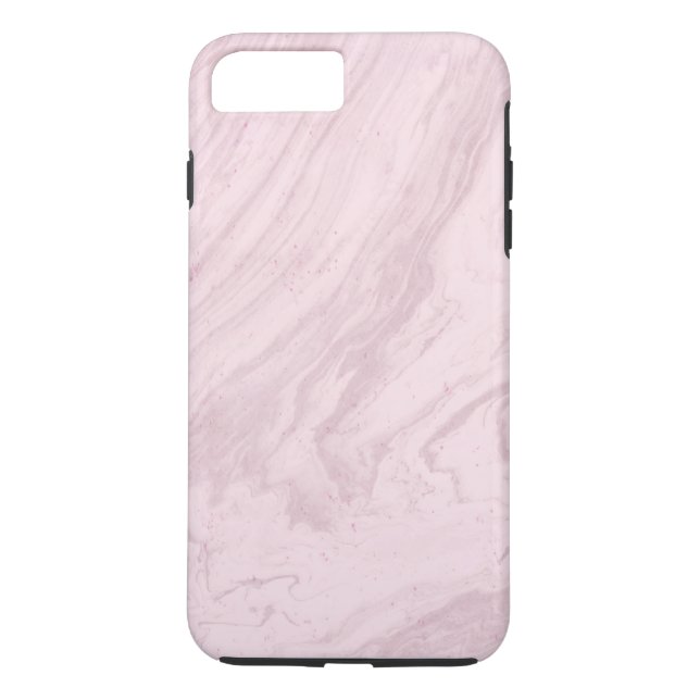 Einfache Marmortextur Personalisiert Case-Mate iPhone Hülle (Rückseite)