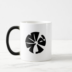 Einfache "Mary"-Bezeichnung in der Black Coffee Ta Verwandlungstasse