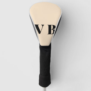 einfache Massivfarben, nach Maß angepasst Golf Headcover