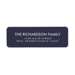 Einfache Midnight Blue und Silver