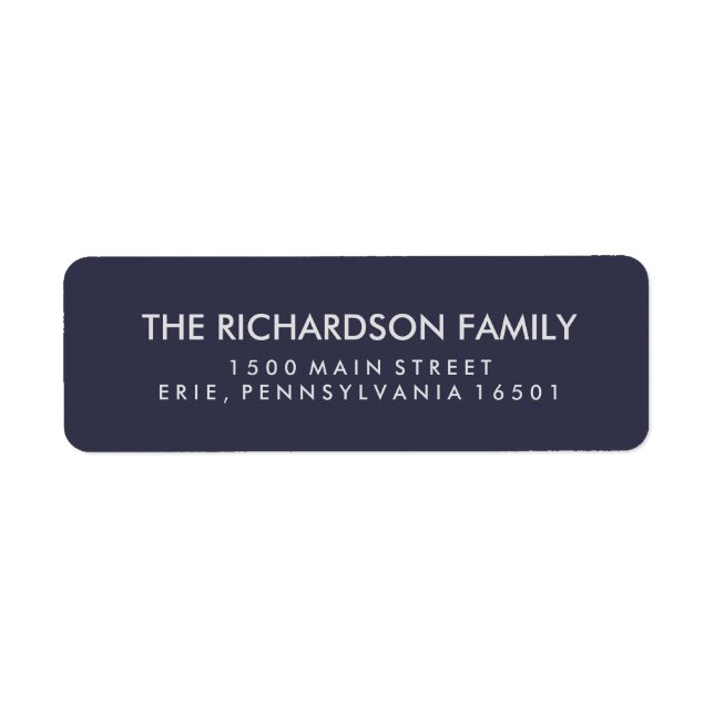 Einfache Midnight Blue und Silver (Vorne)