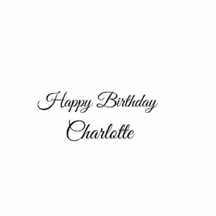 EINFACHE MINDESTANGABE.CUTIE ADD NAME BABY happy b Freistehende Fotoskulptur