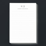 Einfache Minimal Couple Monogram Dotlines Post-it Klebezettel<br><div class="desc">Einfache Minimal Couple Monogram Dotted Lines Post-it Notes. Speziell bedruckte Klebenotizen.</div>