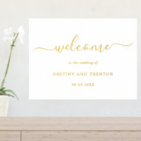 Einfache Minimal Elegante Begrüßung