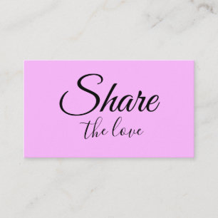 Einfache MINIMAL Fügen Sie Ihre Namensadresse tei Empfehlungskarte