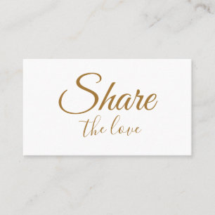 Einfache MINIMAL Fügen Sie Ihre Namensadresse tei Empfehlungskarte