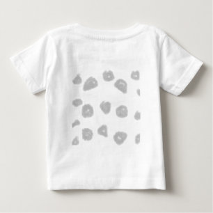EINFACHE MINIMAL MODERNE MONOGRAM ELEGANT STIL CHI BABY T-SHIRT
