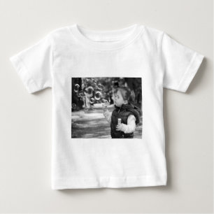 EINFACHE MINIMAL MODERNE MONOGRAM ELEGANT STIL CHI BABY T-SHIRT