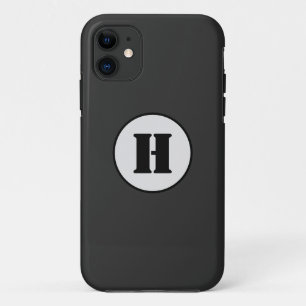 EINFACHE MINIMAL MODERNE MONOGRAM ELEGANT STIL CHI Case-Mate iPhone HÜLLE