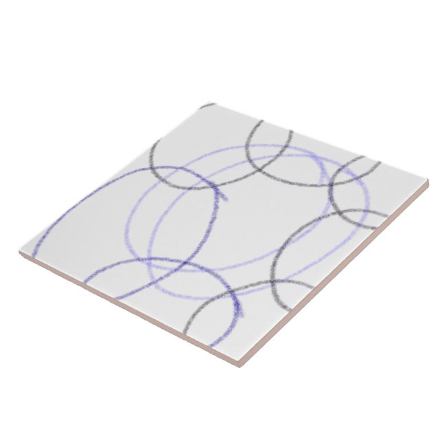 EINFACHE MINIMAL MODERNE MONOGRAM ELEGANT STIL CHI FLIESE (Seite)