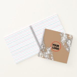 EINFACHE MINIMAL MODERNE MONOGRAM ELEGANT STIL CHI NOTIZBUCH