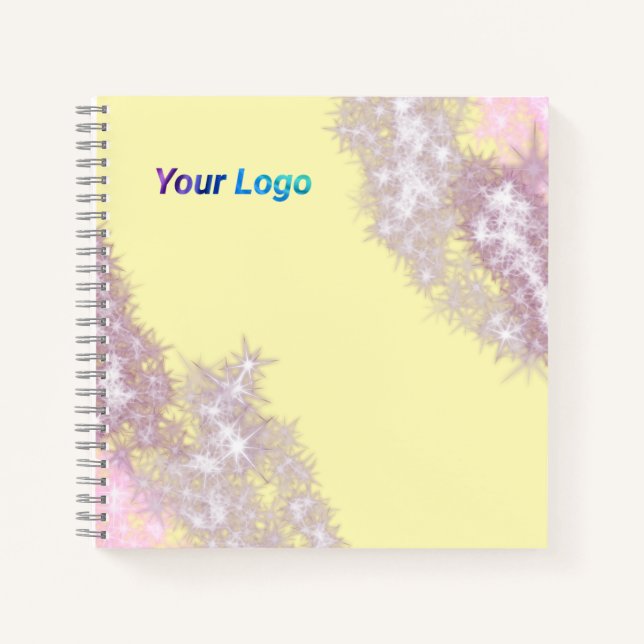 EINFACHE MINIMAL MODERNE MONOGRAM ELEGANT STIL CHI NOTIZBUCH (Vorderseite)